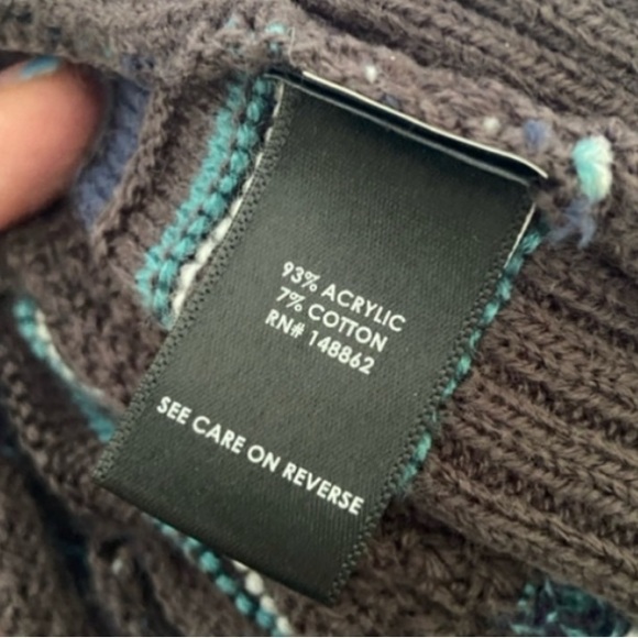 Torrid Striped Knit Open Drape Cardigan - Picture 8 of 8